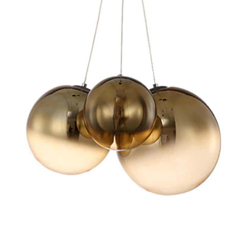 Светильник подвесной Golden balls lamp Золотой Светильник подвесной Golden balls lamp Золотой в Тюмени | Loft Concept