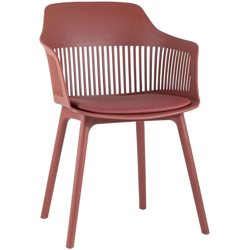 Стул Crocus Chair Терракотовый цвет Подушка эко-кожа Терракотовый Стул Crocus Chair Терракотовый цвет Подушка эко-кожа Терракотовый в Тюмени | Loft Concept