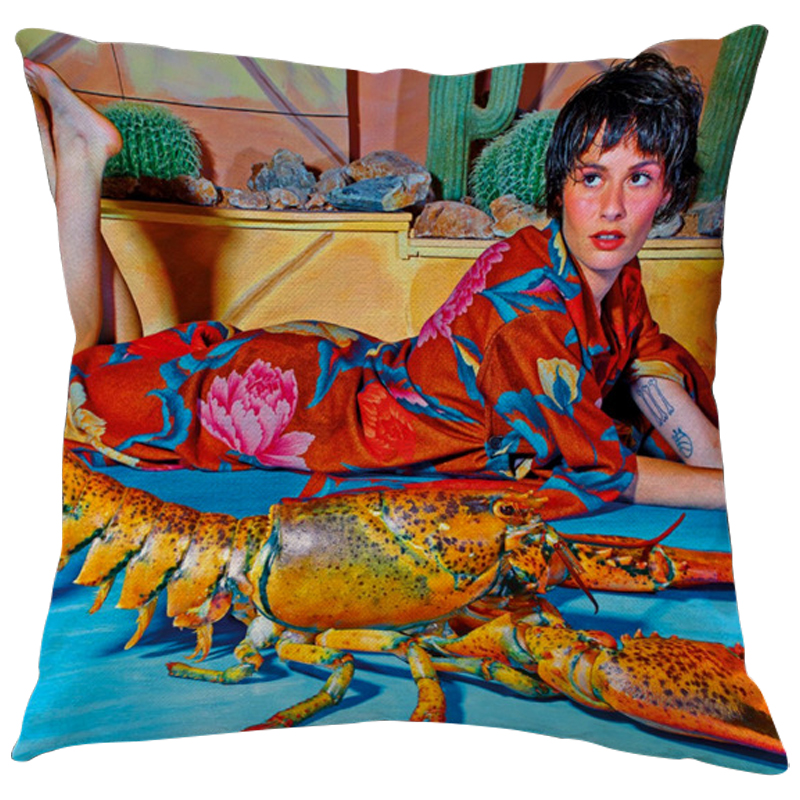 Декоративная подушка Seletti Cushion Lobster Мульти Декоративная подушка Seletti Cushion Lobster Мульти в Тюмени | Loft Concept