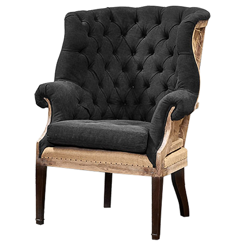Кресло Gamilton Armchair Graphite Графитовый Коричневый Кресло Gamilton Armchair Graphite Графитовый Коричневый в Тюмени | Loft Concept