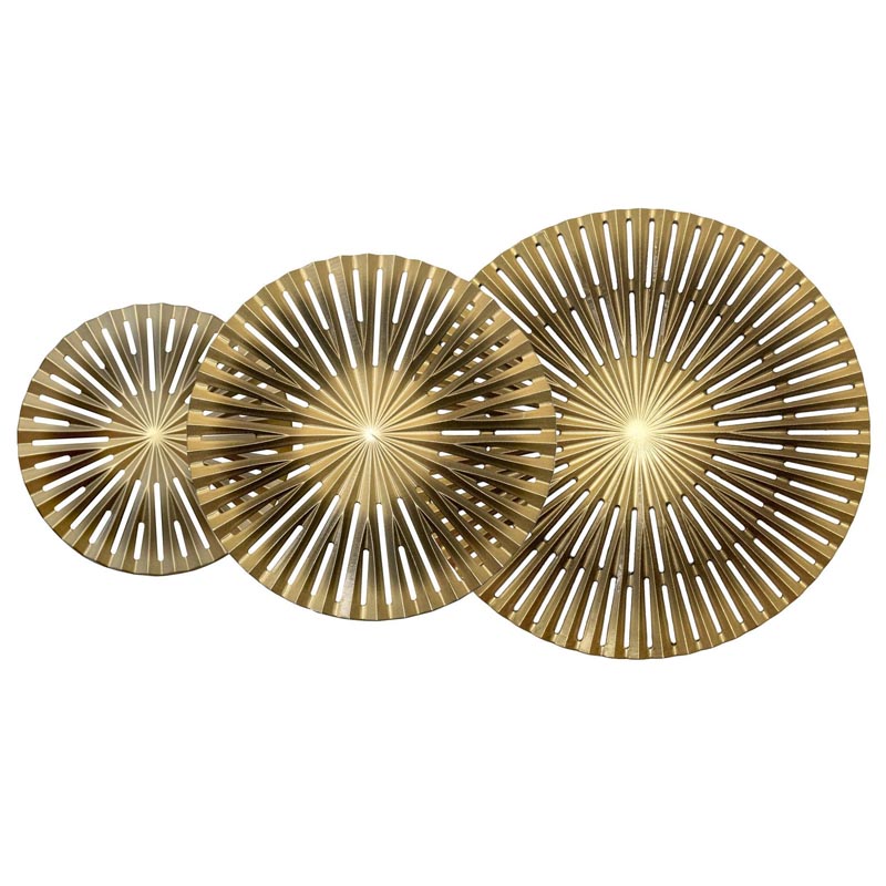 Арт-объект Apollo Brown and Gold Wall Plaque Disc gap 3 Золотой Коричневый Арт-объект Apollo Brown and Gold Wall Plaque Disc gap 3 Золотой Коричневый в Тюмени | Loft Concept