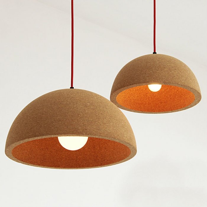 Подвесной светильник Cork Semisphere Пробка Подвесной светильник Cork Semisphere Пробка в Тюмени | Loft Concept