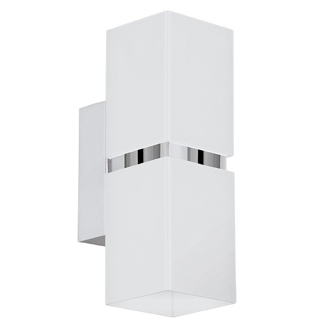 Бра Lestor double square chrome white Белый Хром Бра Lestor double square chrome white Белый Хром в Тюмени | Loft Concept
