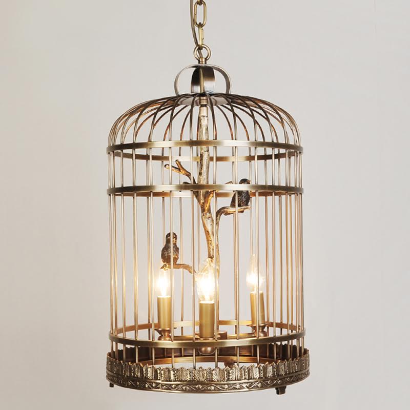 Люстра BirdCage tree Латунь Люстра BirdCage tree Латунь в Тюмени | Loft Concept