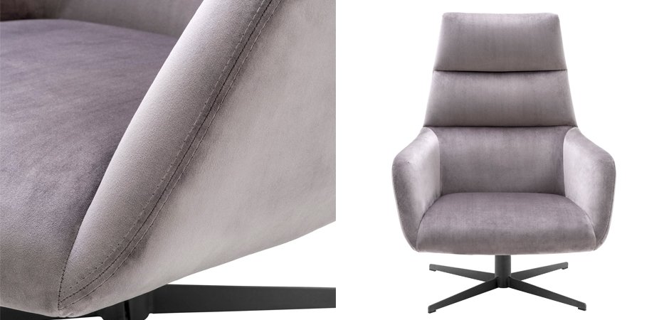 Кресло Eichholtz Swivel Chair & Ottoman Nautilus Кресло Eichholtz Swivel Chair & Ottoman Nautilus - Loft-Concept в Тюмени