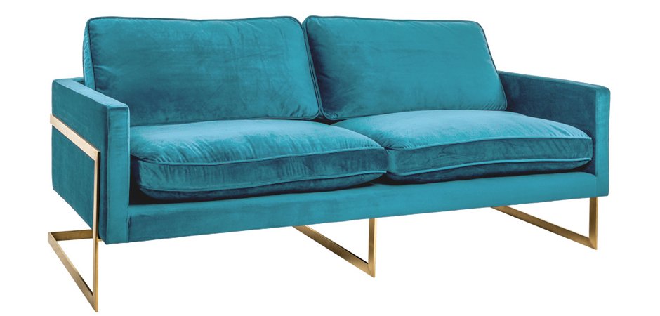 Диван бархатный Accent Velvet Sofa Диван бархатный Accent Velvet Sofa - Loft-Concept в Тюмени