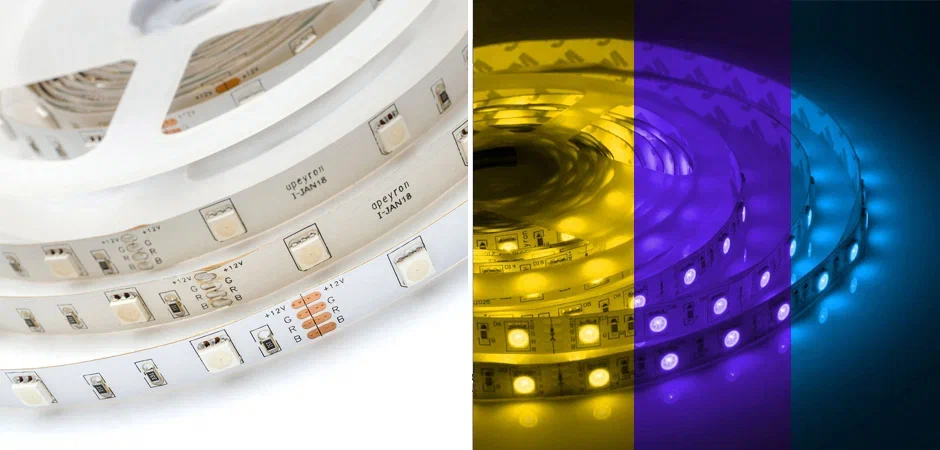 Светодиодная лента 7,2W/m 30LED/m 5050SMD разноцветная 5M Светодиодная лента 7,2W/m 30LED/m 5050SMD разноцветная 5M - Loft-Concept в Тюмени