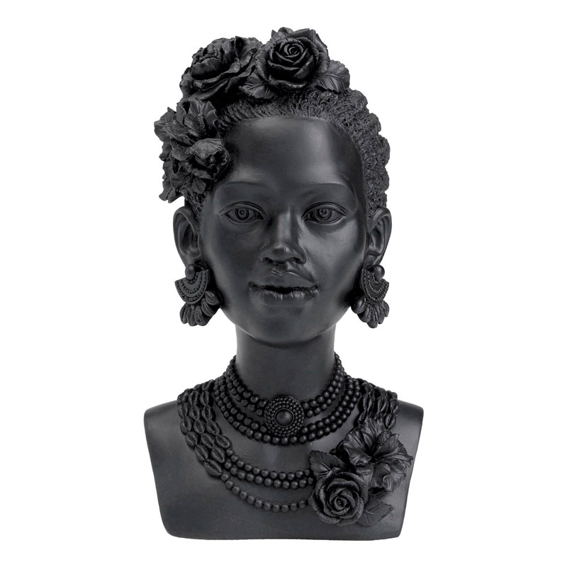 Статуэтка Victoria African Woman Черный Статуэтка Victoria African Woman Черный в Тюмени | Loft Concept