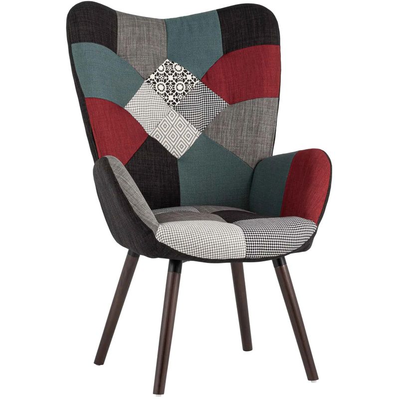 Полукресло Печворк Grandee Chair Мульти Полукресло Печворк Grandee Chair Мульти в Тюмени | Loft Concept