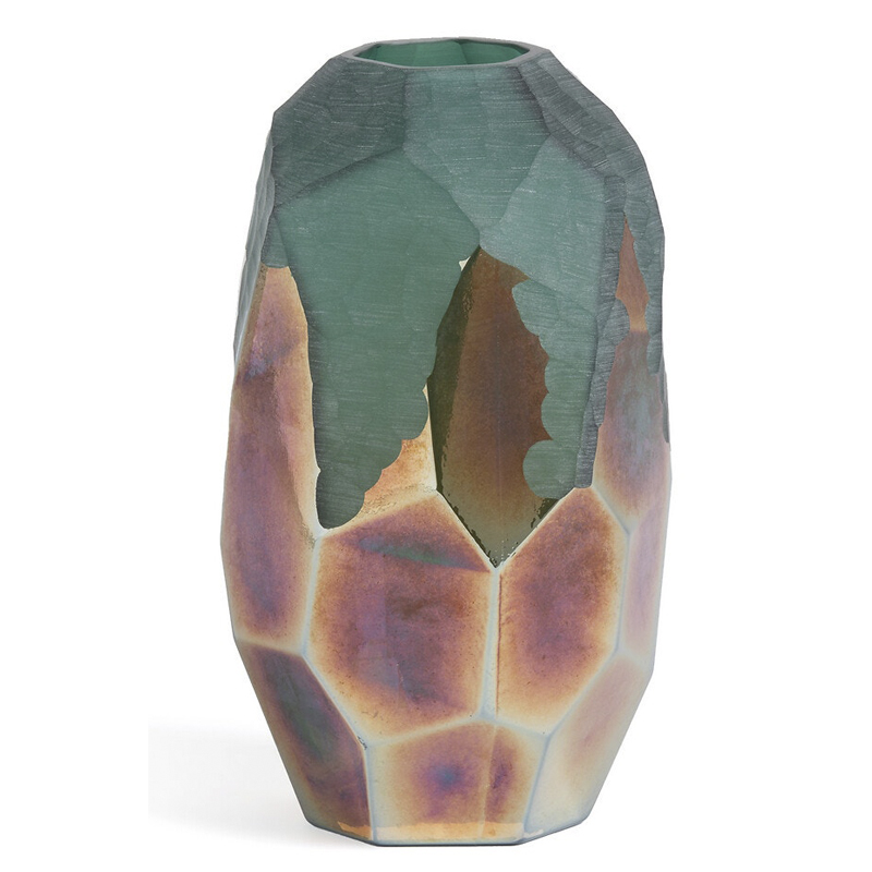 Ваза Giacomo Vase 30 Зеленый Золотой Ваза Giacomo Vase 30 Зеленый Золотой в Тюмени | Loft Concept