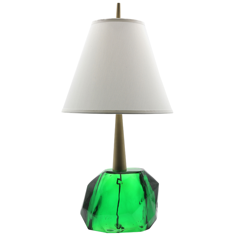 Table Lamp Emerald Прозрачный зеленый Золотой Table Lamp Emerald Прозрачный зеленый Золотой в Тюмени | Loft Concept