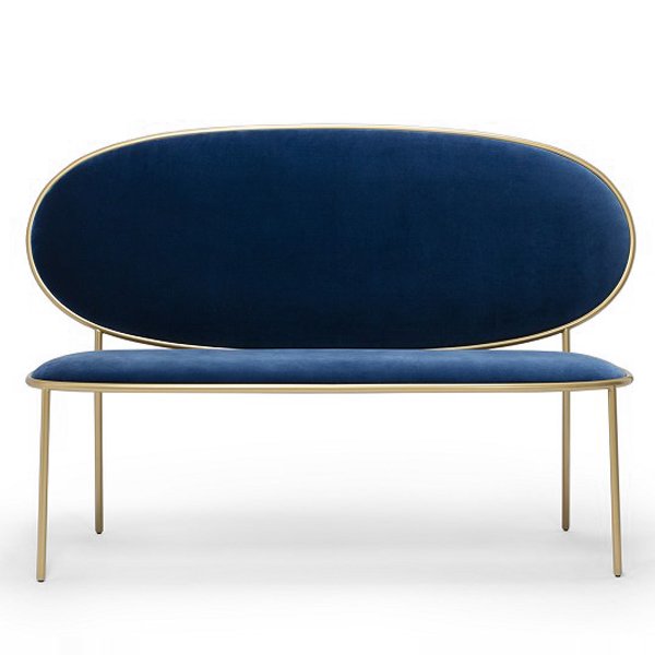 Диван STAY BENCH BY NIKA ZUPANC Золотой Диван STAY BENCH BY NIKA ZUPANC Золотой в Тюмени | Loft Concept