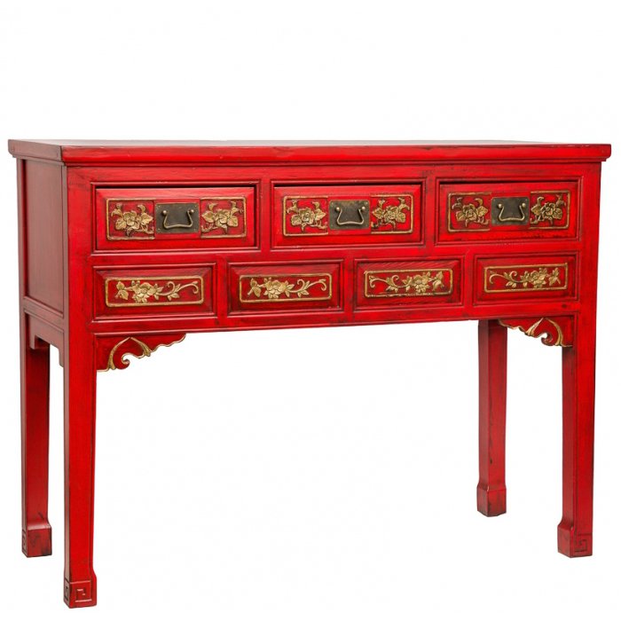 Консоль Imperior Red Красный Консоль Imperior Red Красный в Тюмени | Loft Concept