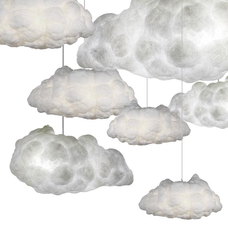Подвесной светильник Облако Cloud Pendant Light Белый Подвесной светильник Облако Cloud Pendant Light Белый в Тюмени | Loft Concept