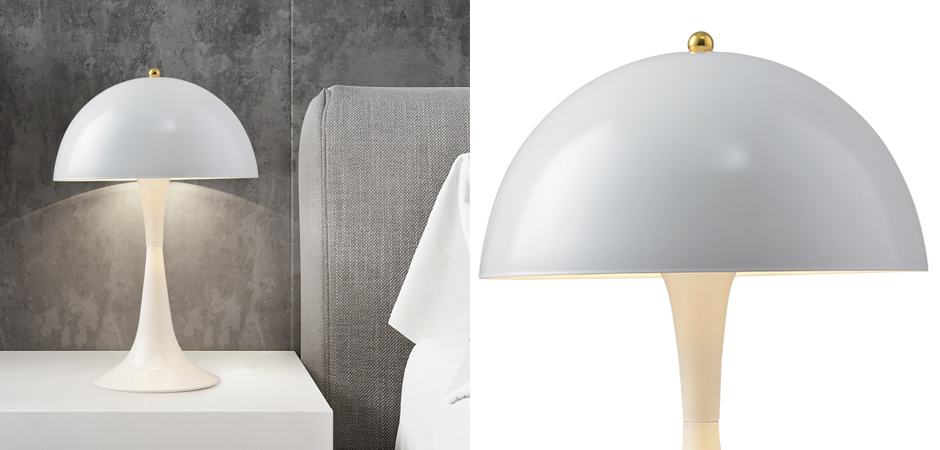 Настольная лампа Walter Table Lamp white Настольная лампа Walter Table Lamp white - Loft-Concept в Тюмени