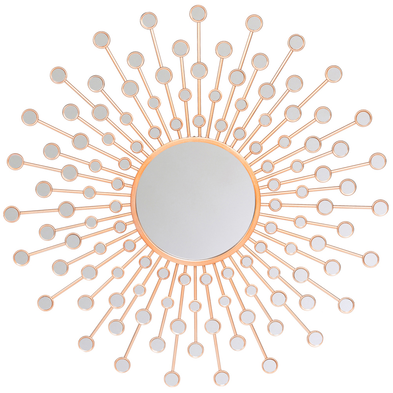 Зеркало Sun Drops Rose Gold Mirror Зеркало Sun Drops Rose Gold Mirror в Тюмени | Loft Concept