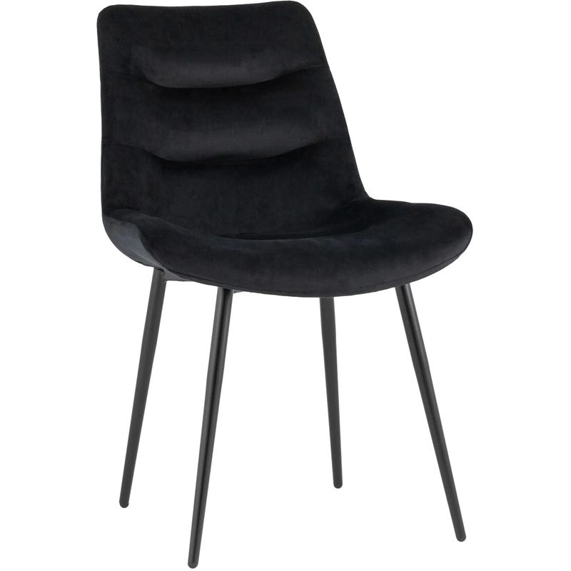 Стул Austin Chair Черный Велюр Черный Стул Austin Chair Черный Велюр Черный в Тюмени | Loft Concept