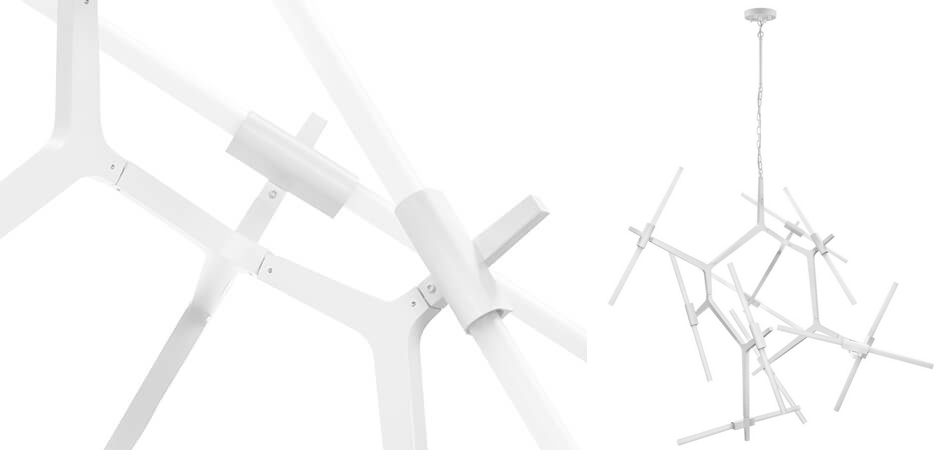 Люстра Агнес Chandelier White 20 Люстра Агнес Chandelier White 20 - Loft-Concept в Тюмени