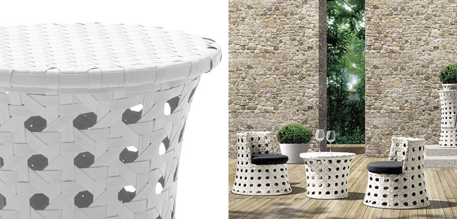 Кофейный стол White Braid Coffee Table Кофейный стол White Braid Coffee Table - Loft-Concept в Тюмени