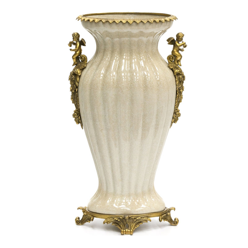 Ваза Bronze Angel Vase Бронза Бежевый Ваза Bronze Angel Vase Бронза Бежевый в Тюмени | Loft Concept