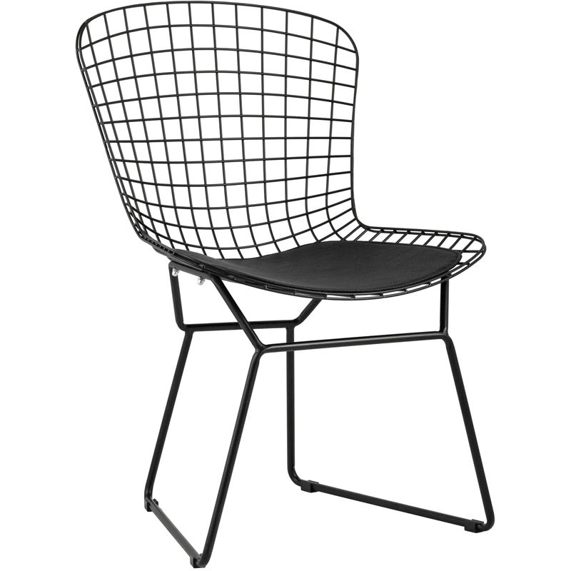 Стул Bertoia Chair Черный Матовый Металл Черный Стул Bertoia Chair Черный Матовый Металл Черный в Тюмени | Loft Concept