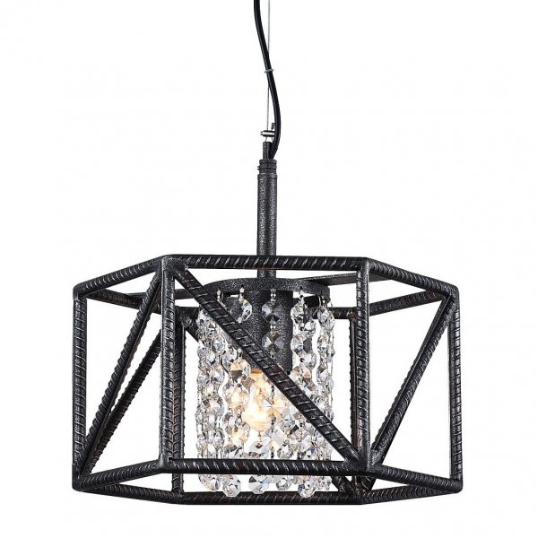 Подвесной светильник Loft Reinforcement Pendant Черный Подвесной светильник Loft Reinforcement Pendant Черный в Тюмени | Loft Concept