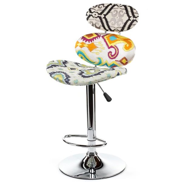 Барный стул Ikat Bar Stool Мульти Хром Барный стул Ikat Bar Stool Мульти Хром в Тюмени | Loft Concept
