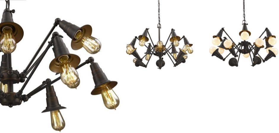 Люстра Loft Spider Chandelier 12 Люстра Loft Spider Chandelier 12 - Loft-Concept в Тюмени