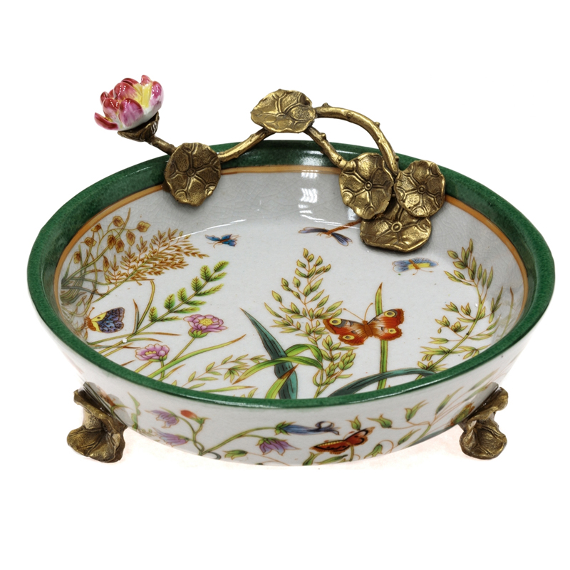 Блюдо Florian Bronze Dish Бронза Мульти Блюдо Florian Bronze Dish Бронза Мульти в Тюмени | Loft Concept