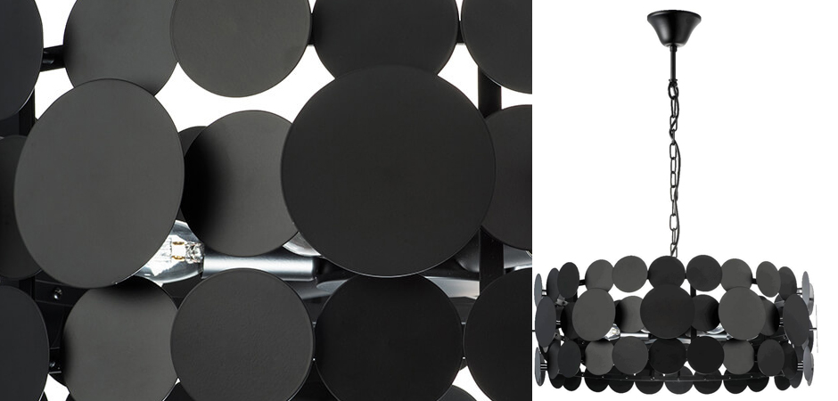 Люстра Black Matte Disk D60 Люстра Black Matte Disk D60 - Loft-Concept в Тюмени