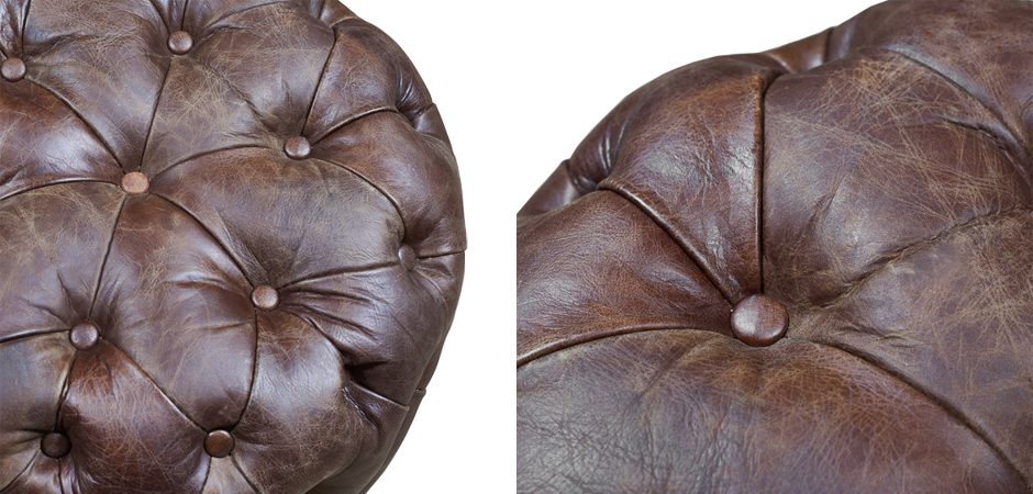 Пуф Loft Leather Buttons Пуф Loft Leather Buttons - Loft-Concept в Тюмени