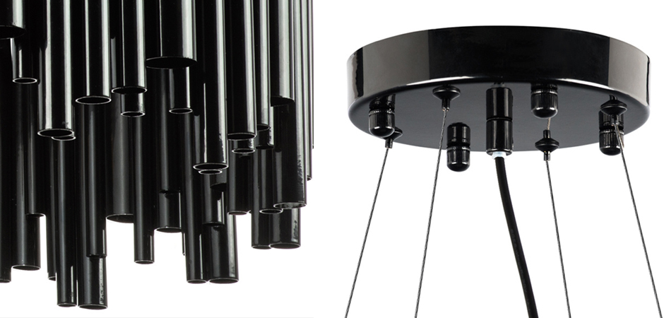 Люстра Delightfull Brubeck Chandelier Black Oval Люстра Delightfull Brubeck Chandelier Black Oval - Loft-Concept в Тюмени