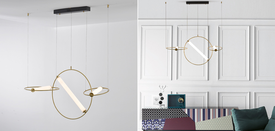 Люстра Diagonal Rings Люстра Diagonal Rings - Loft-Concept в Тюмени