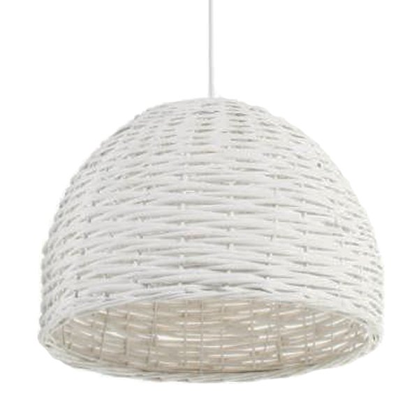 Подвесной светильник Wicker Pendant White Белый Подвесной светильник Wicker Pendant White Белый в Тюмени | Loft Concept