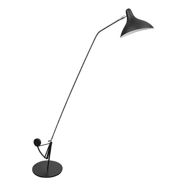 Торшер Lampara Floor Lamp Черный Хром Белый Торшер Lampara Floor Lamp Черный Хром Белый в Тюмени | Loft Concept