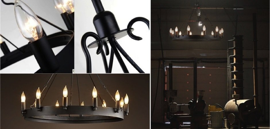 Люстра Camino Round Chandelier Люстра Camino Round Chandelier - Loft-Concept в Тюмени