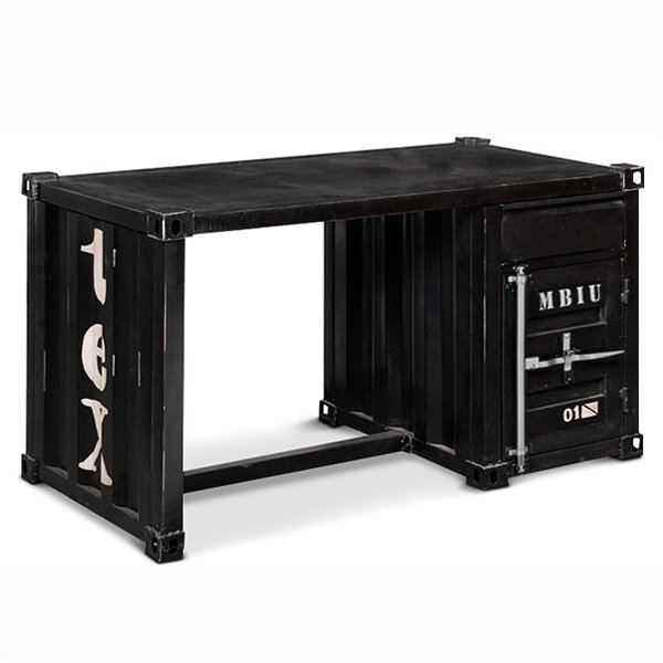 Письменный стол Metal Sea Container Desk Черный Коричневый винтаж Красный (Red) Желтый Темно-синий Малахит (зеленый) Письменный стол Metal Sea Container Desk Черный Коричневый винтаж Красный (Red) Желтый Темно-синий Малахит (зеленый) в Тюмени | Loft Concept