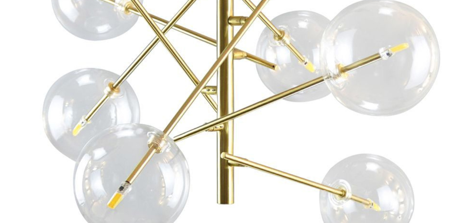 Люстра Gallotti & Radice Bolle Рanging Lamp 8 плафонов Люстра Gallotti & Radice Bolle Рanging Lamp 8 плафонов - Loft-Concept в Тюмени