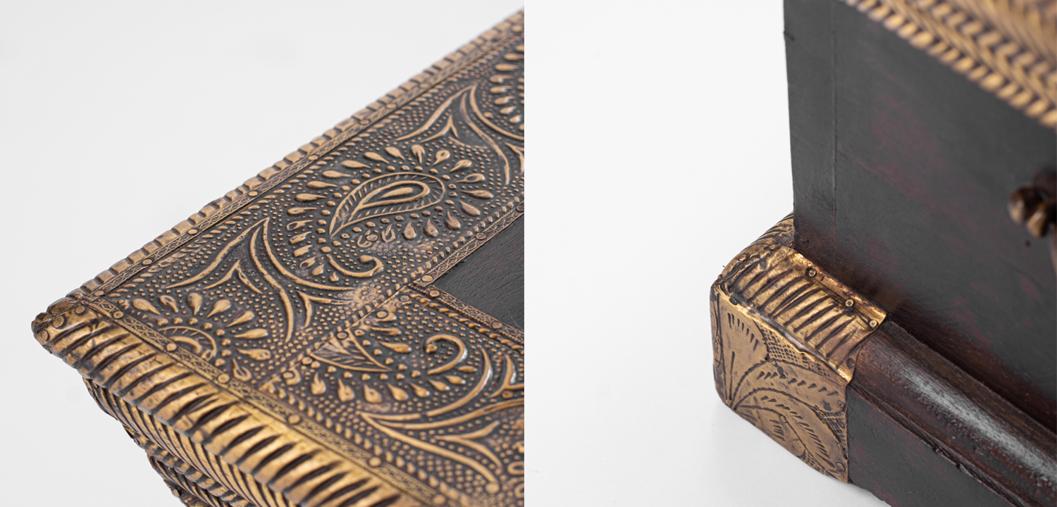 Сундук Wooden Inlaid Chest - фото №2