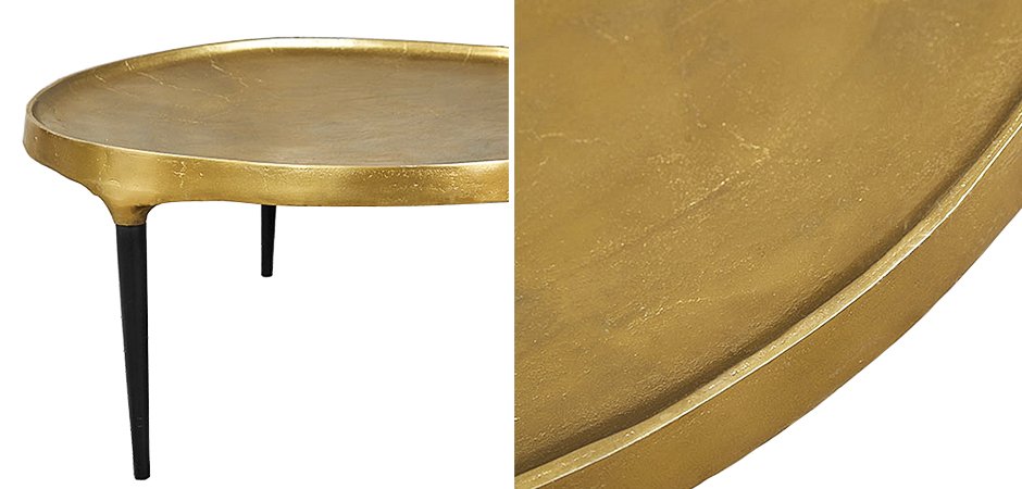 Кофейный стол Brass Stains Table Кофейный стол Brass Stains Table - Loft-Concept в Тюмени