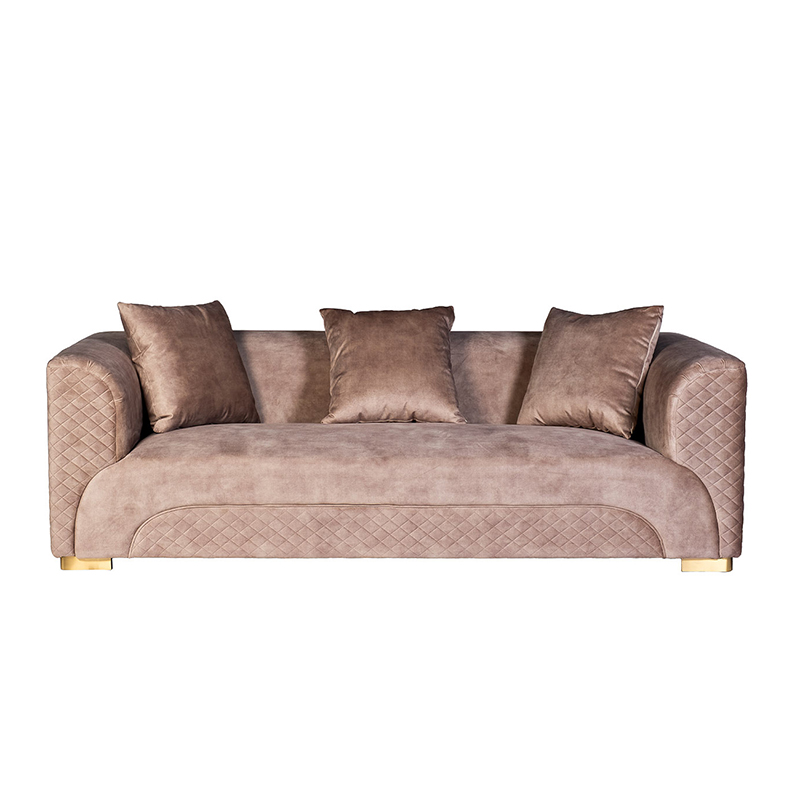 Диван Ingrid three-seater sofa Бежевый в Тюмени | Loft Concept 