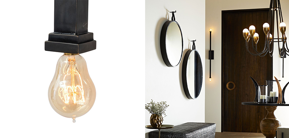 Бра Arteriors HUTU WALL LIGHT Black Бра Arteriors HUTU WALL LIGHT Black - Loft-Concept в Тюмени