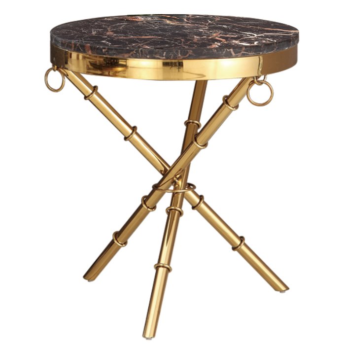 Приставной стол Side Table Omni Золотой Приставной стол Side Table Omni Золотой в Тюмени | Loft Concept