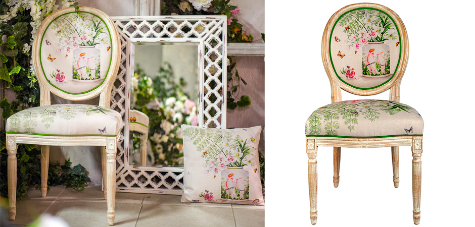 Стул Lilies and Orchids Stool Стул Lilies and Orchids Stool - Loft-Concept в Тюмени