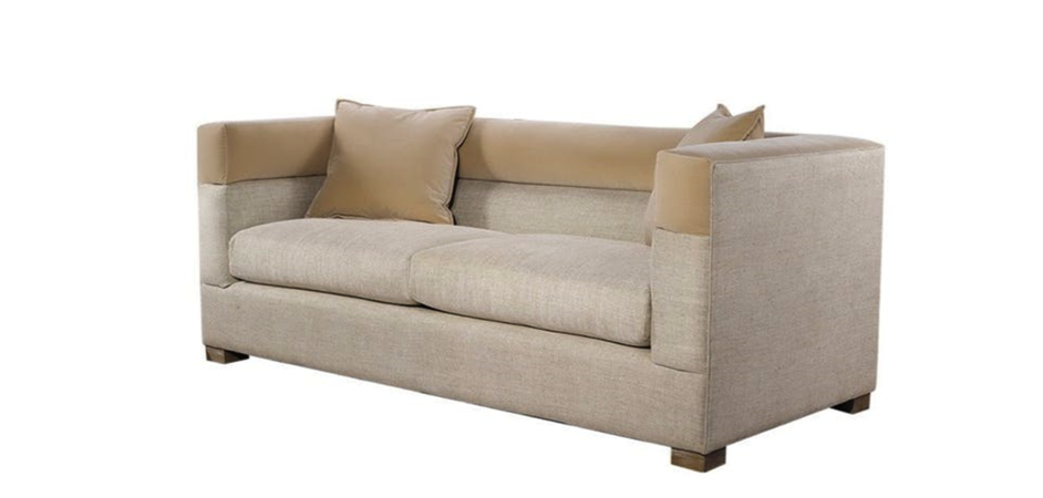 Диван Modena Sofa Linen and Velvet Sofa Диван Modena Sofa Linen and Velvet Sofa - Loft-Concept в Тюмени