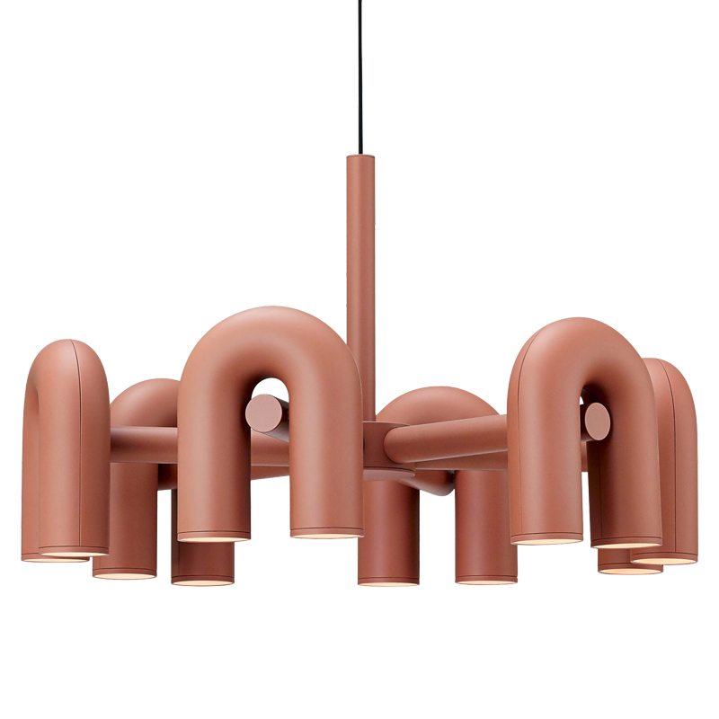 Люстра Cirkus AGO Lighting pink 4-6 Коричневый Люстра Cirkus AGO Lighting pink 4-6 Коричневый в Тюмени | Loft Concept
