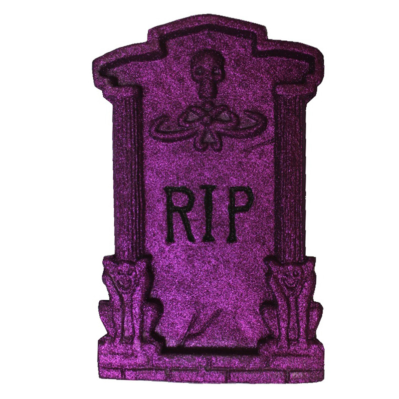 Аксессуар для Хэллоуина Надгробие R.I.P. Фиолетовый Аксессуар для Хэллоуина Надгробие R.I.P. Фиолетовый в Тюмени | Loft Concept