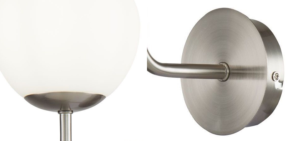 Бра Tiepolo Ball Sconces nickel Бра Tiepolo Ball Sconces nickel - Loft-Concept в Тюмени