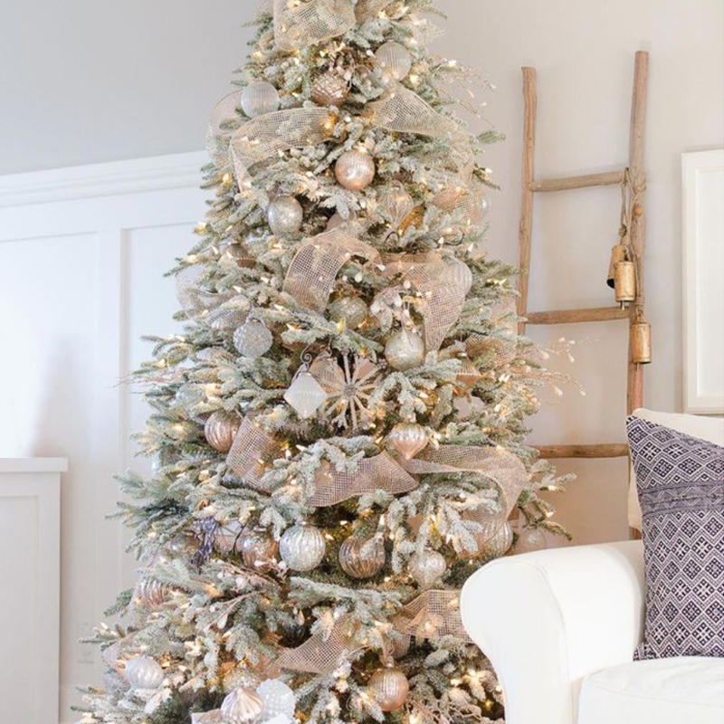 Дизайнерская Ель с Нежно-Розовым Декором Премиум Christmas Tree Pink and Silver Розовый пастельный Серебряный Дизайнерская Ель с Нежно-Розовым Декором Премиум Christmas Tree Pink and Silver Розовый пастельный Серебряный в Тюмени | Loft Concept