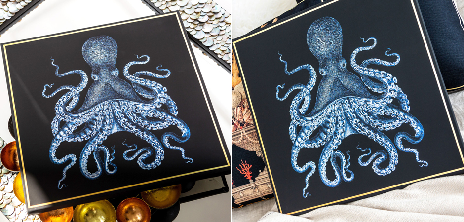 Постер Blue Octopus Poster 2 Постер Blue Octopus Poster 2 - Loft-Concept в Тюмени